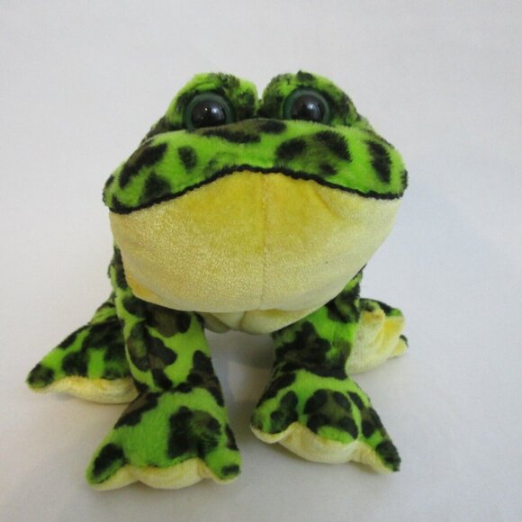 Ganz Webkinz Bullfrog Frog 9" Plush Toy NO CODE BW123G HM114 - Picture 2 of 8